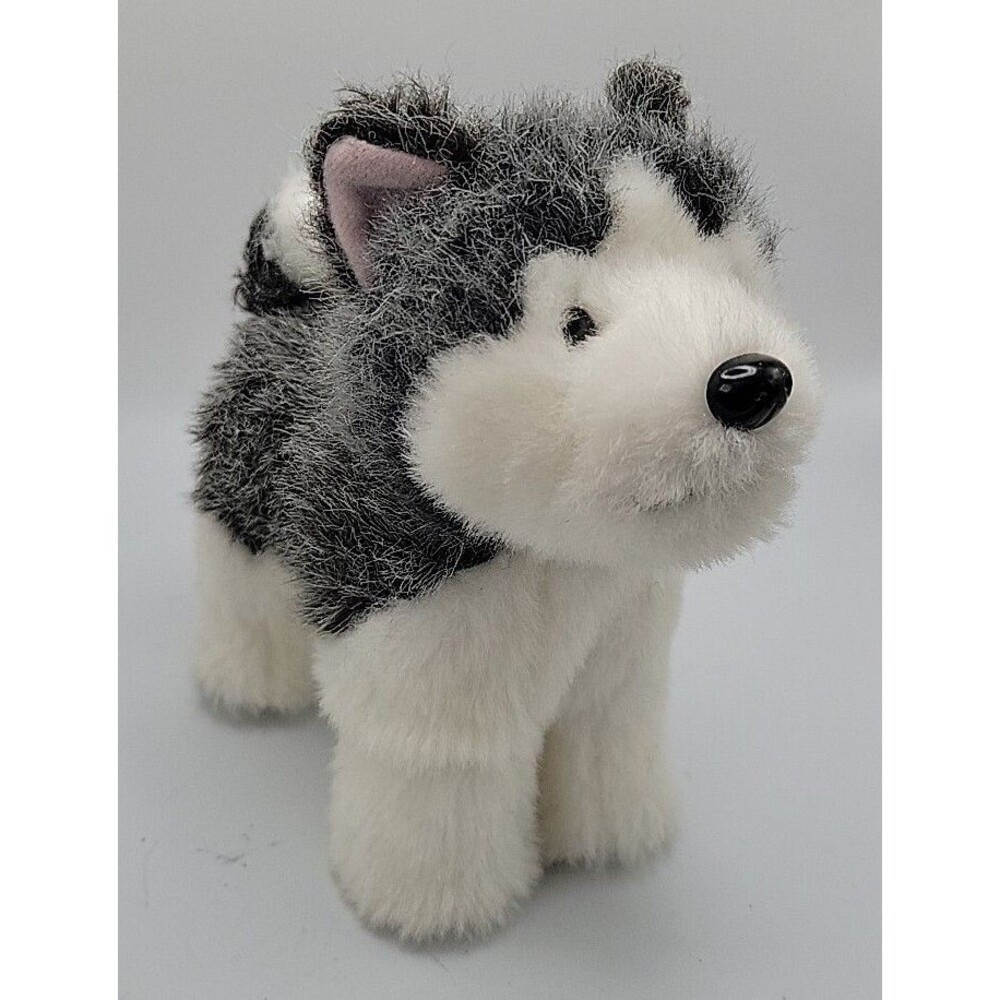 American Girl Doll Pepper Puppy Dog Siberian Husky Pet 7" Posable Legs Plush